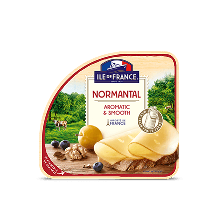 ILE DE FRANCE Normantal Slices Pressed Cheese